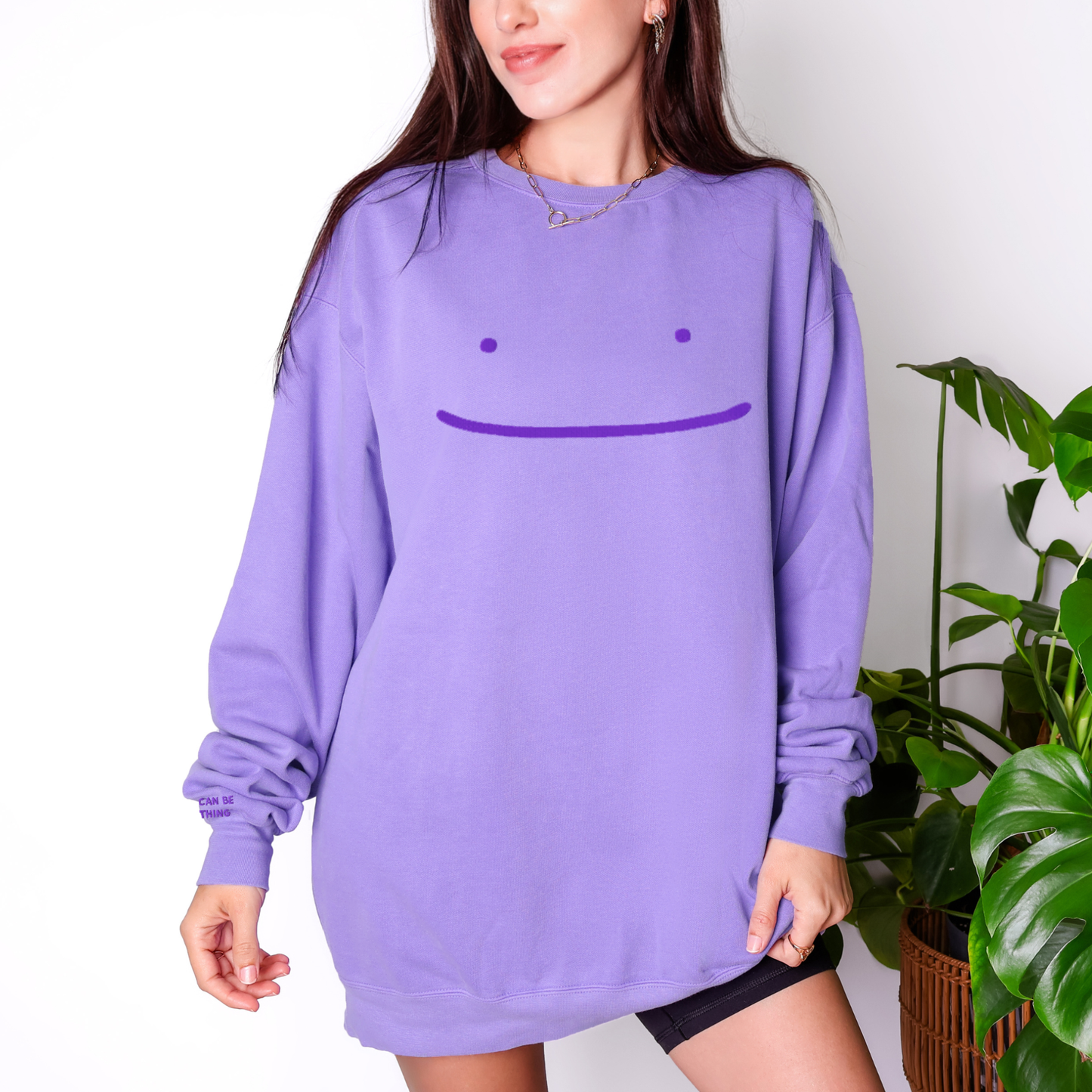 You Can be Anything Embroidered Sweatshirt