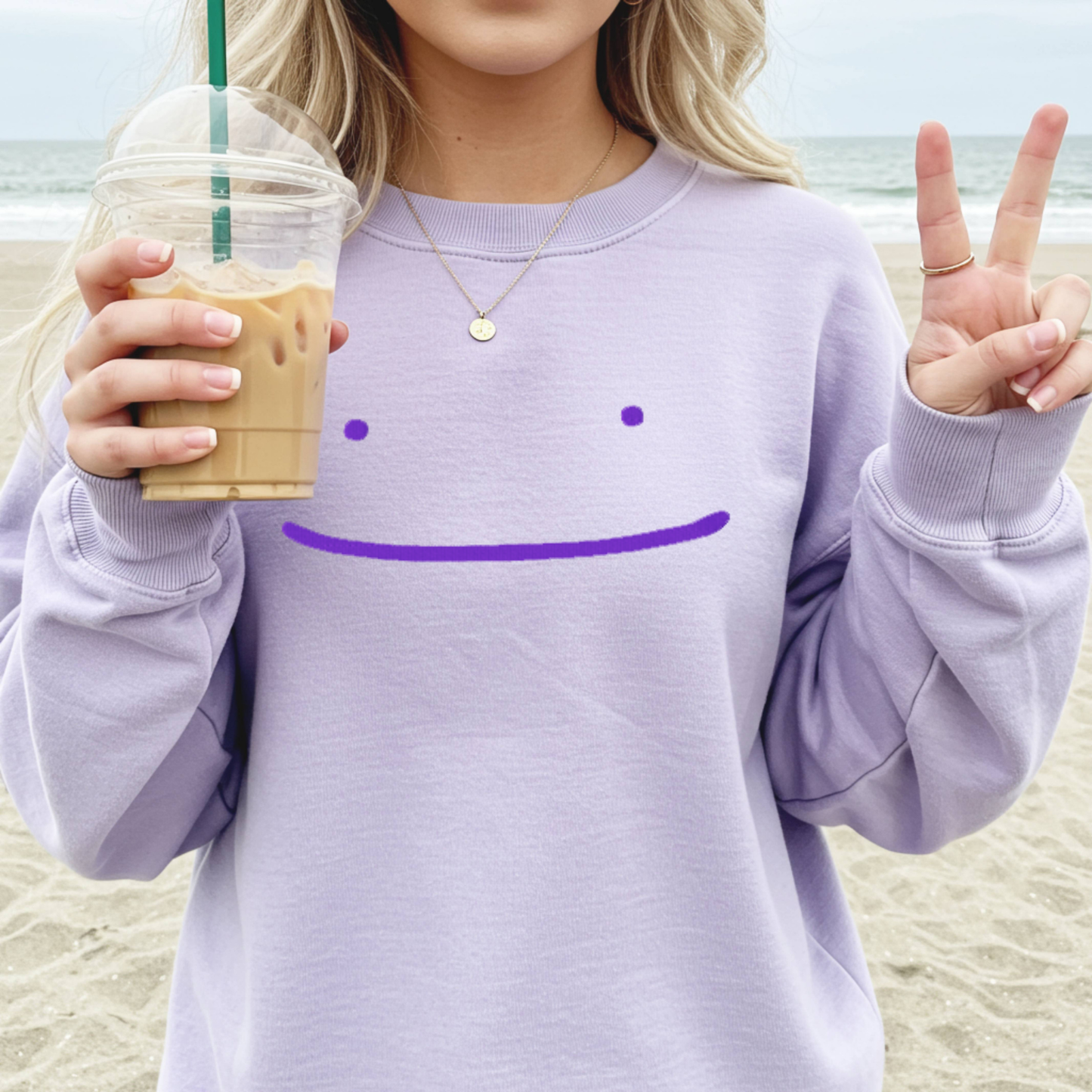 You Can be Anything Embroidered Sweatshirt