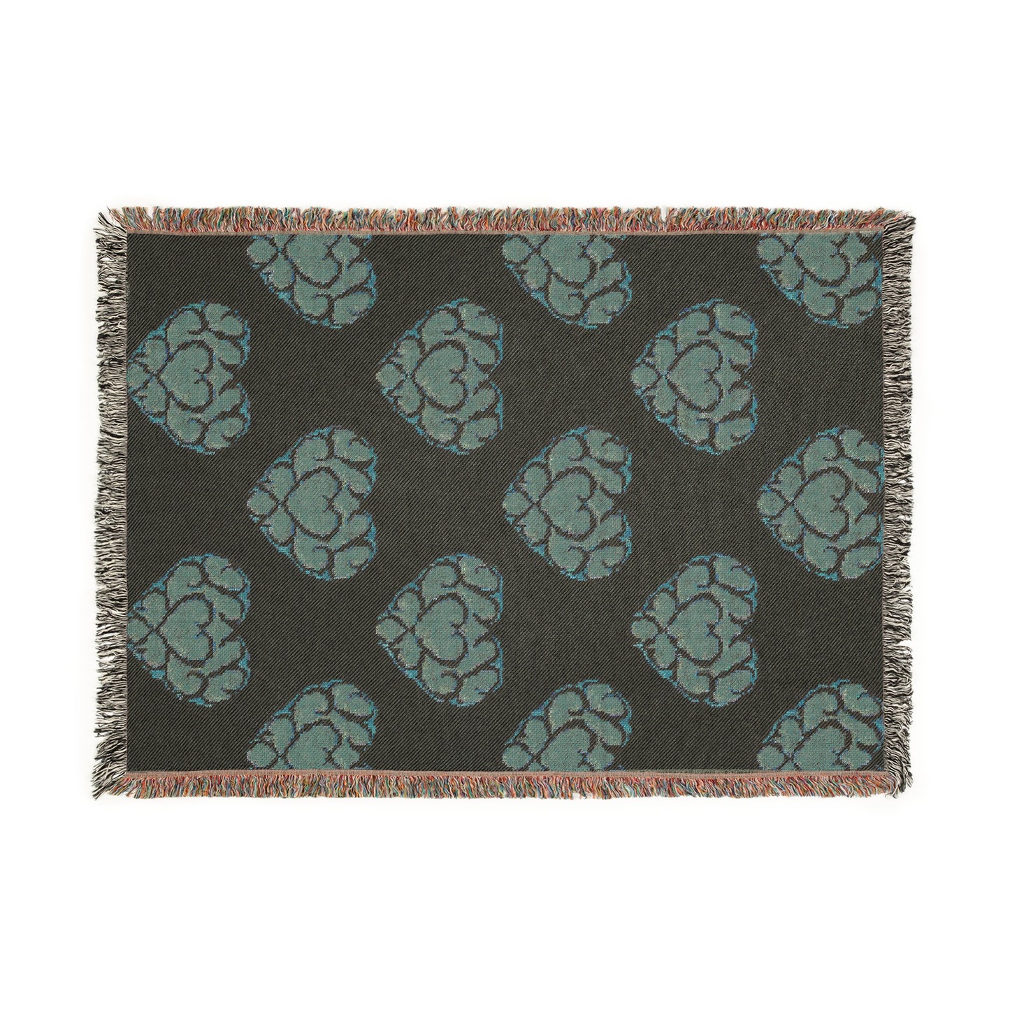 Heart Container Woven Throw Blanket