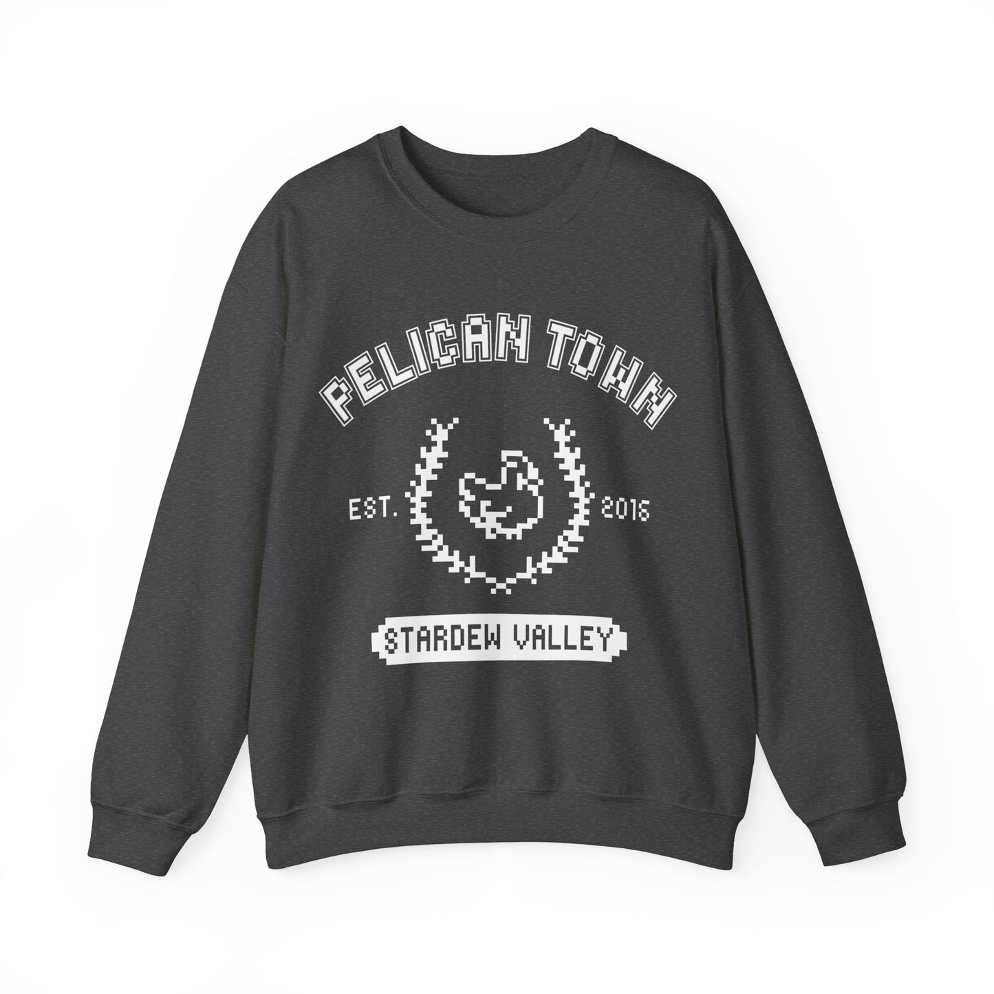 Pelican Town Pixel Crewneck Sweatshirt