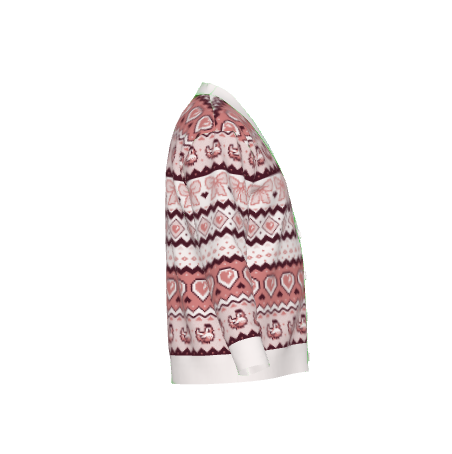 Pixel Chicken Love Cardigan