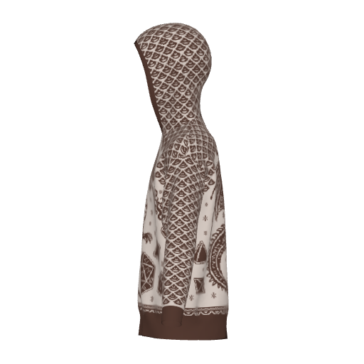Dragon Scales and Dice Hoodie Sweater