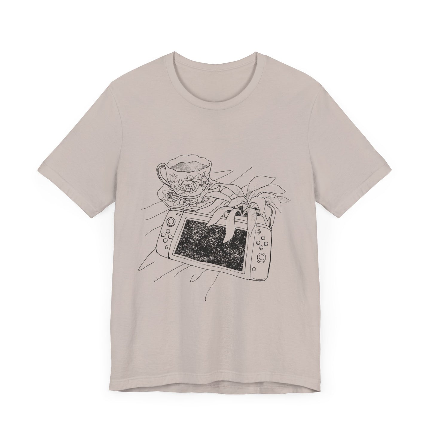 Cozy Gamer Sepia Tee