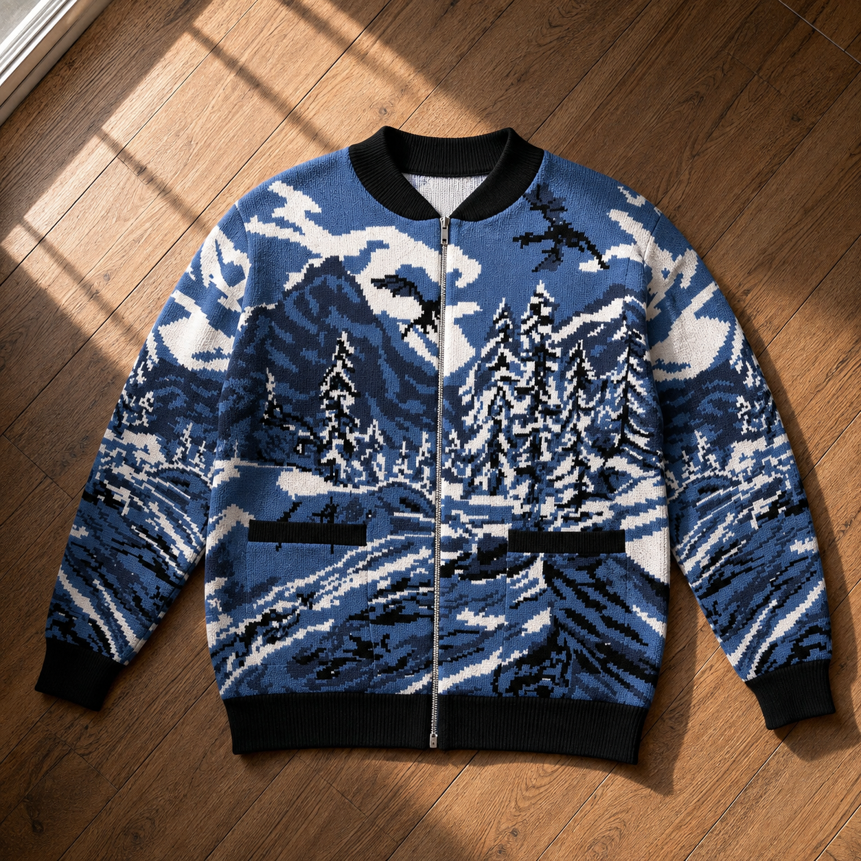 Winter Dragon Bomber Jacket