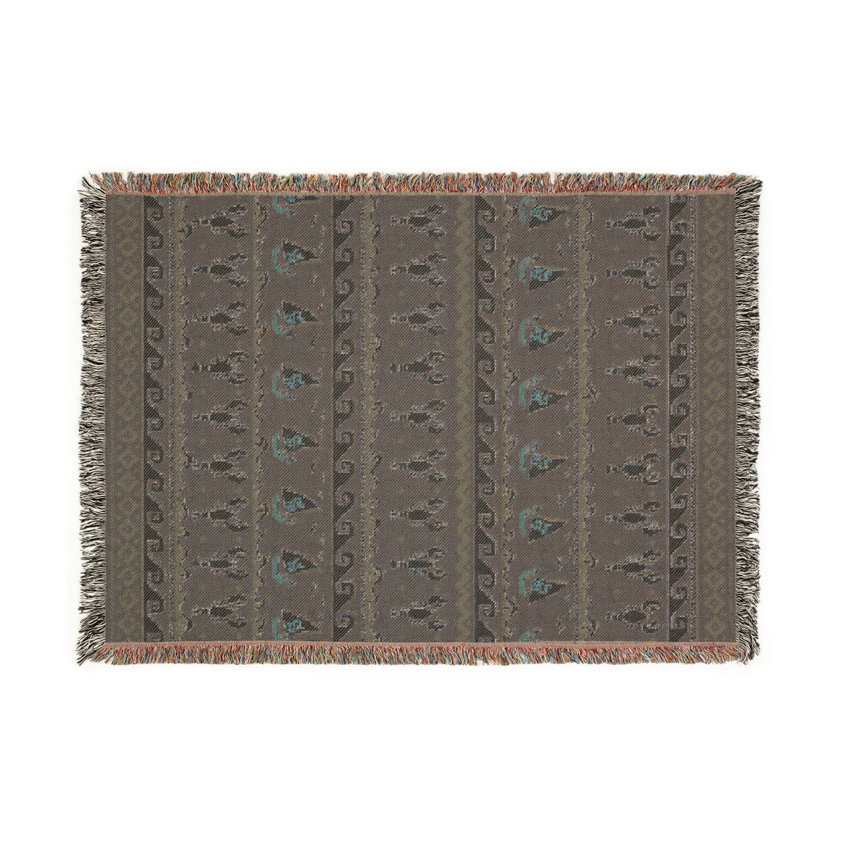 Wind and Wake Woven Tapestry Throw Blanket