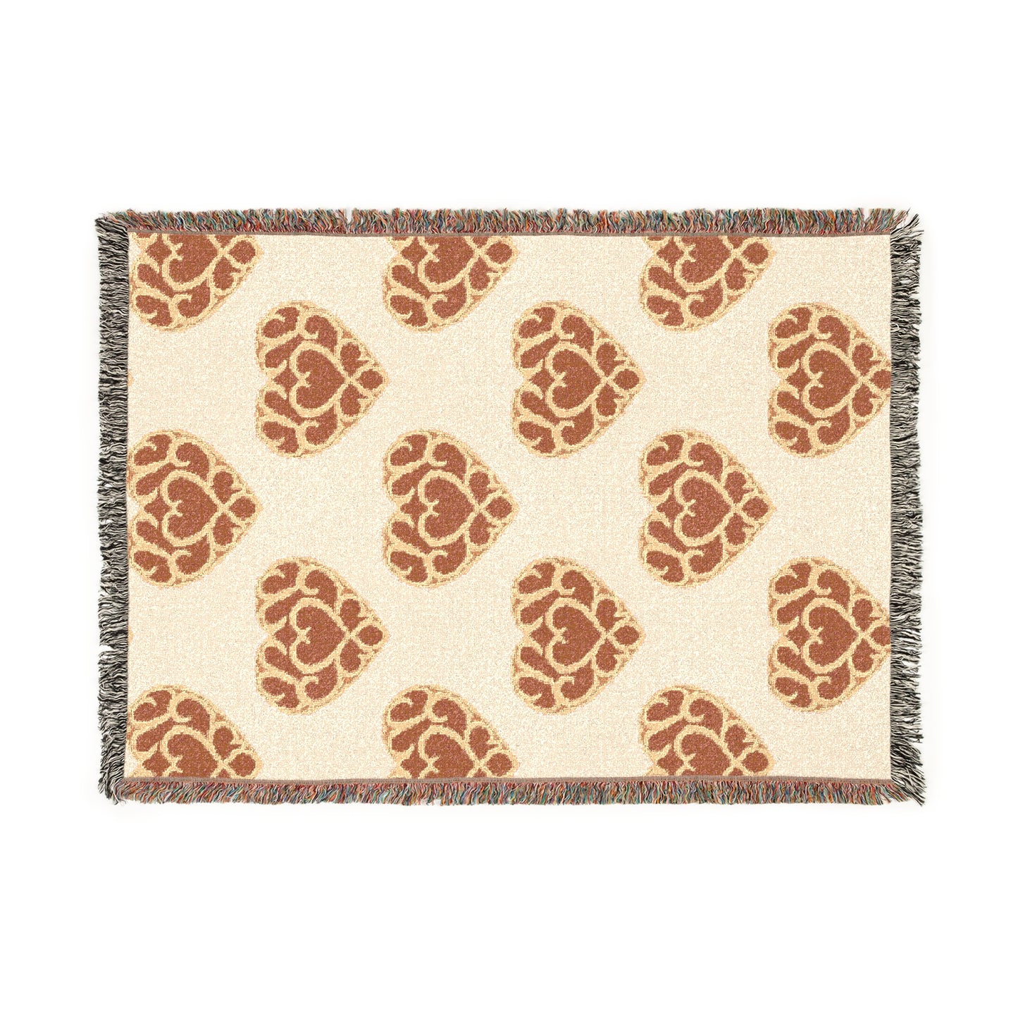 Heart Container Woven Throw Blanket