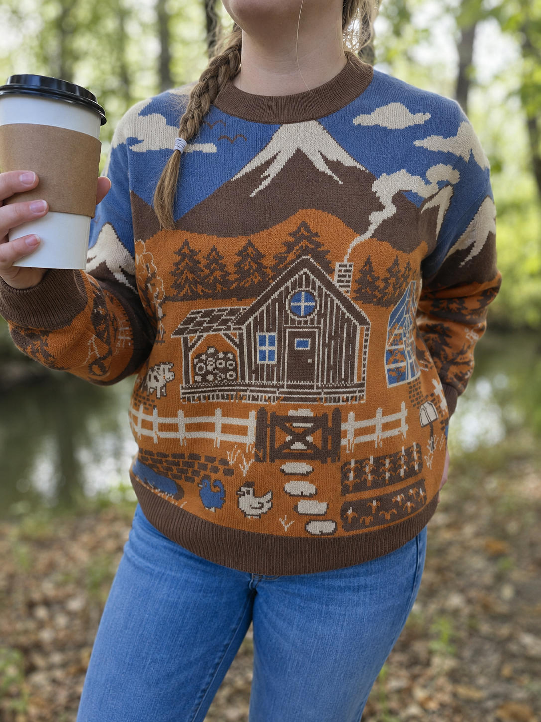 Fall in the Valley Knit Sweater