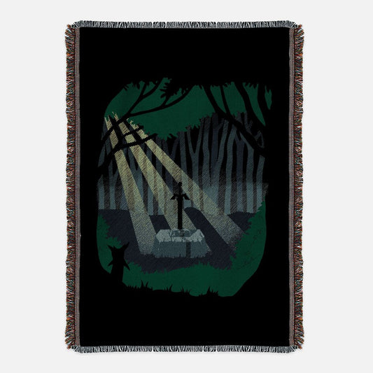 Lost Woods Woven Blanket