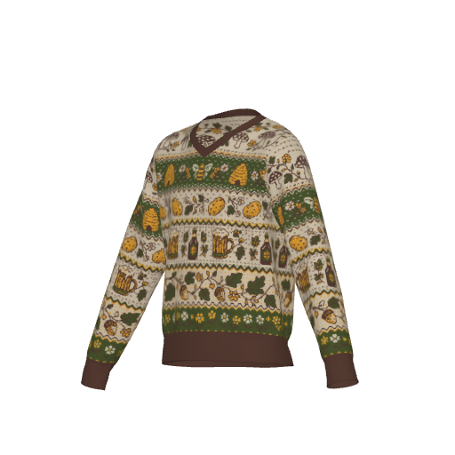 Concerning Hobbits V Neck Sweater