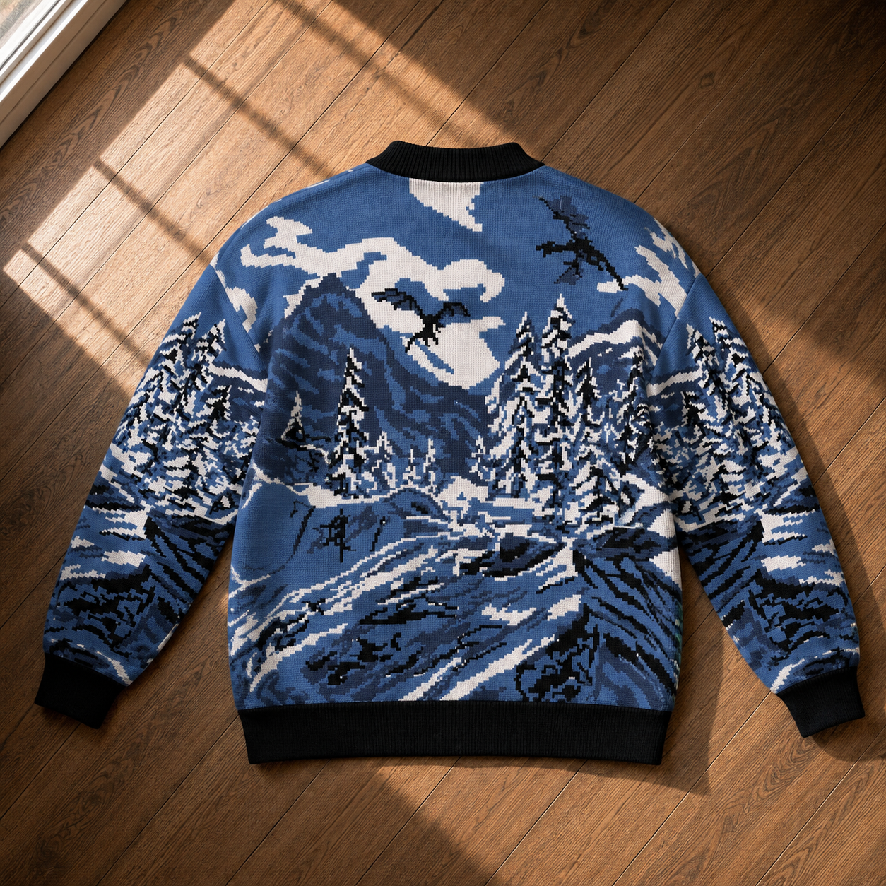 Winter Dragon Bomber Jacket