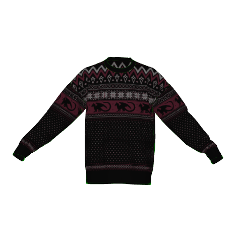 Dark Dragonborn Nordic Sweater