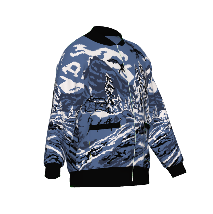 Winter Dragon Bomber Jacket