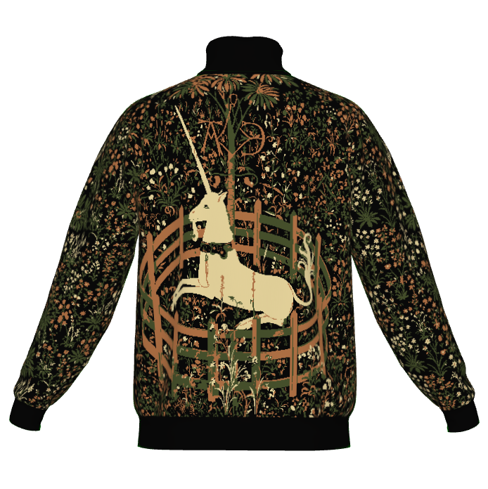 Unicorn Tapestry Turtleneck Sweater