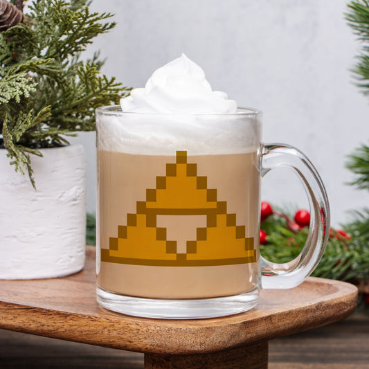 Tri Force Mug Glass