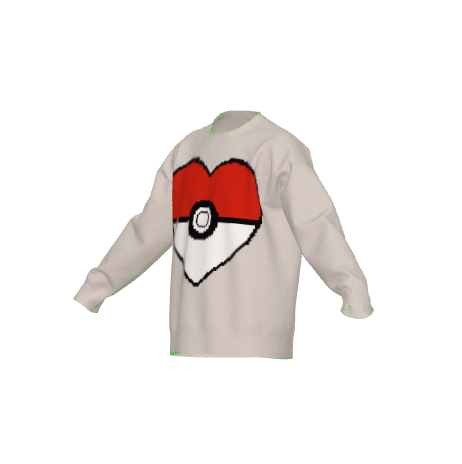 Poké Heart Sweater