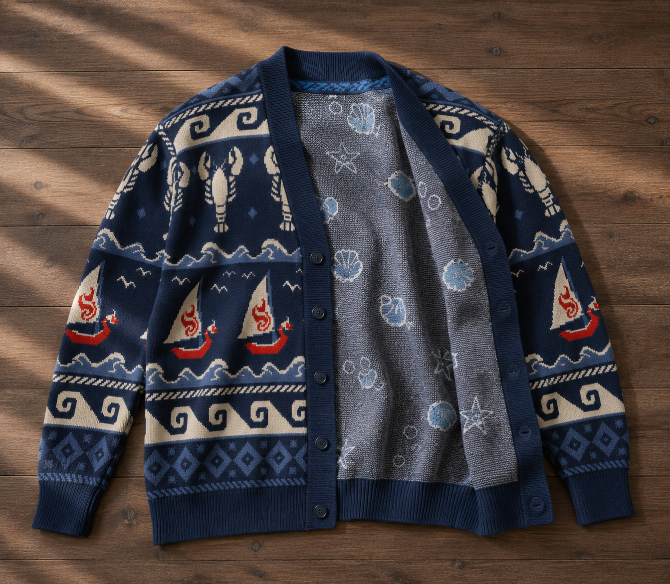 Wind and Wake Knit Cardigan