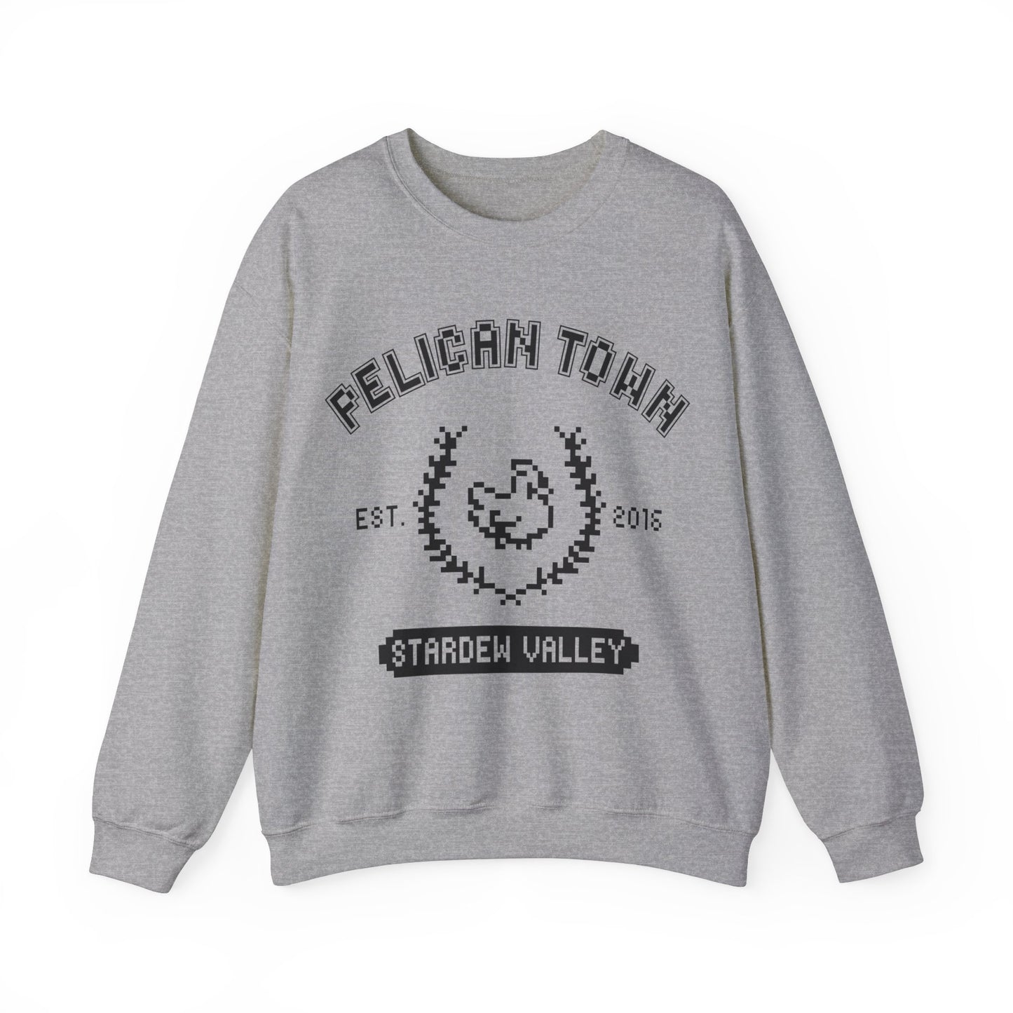 Pelican Town Pixel Crewneck Sweatshirt