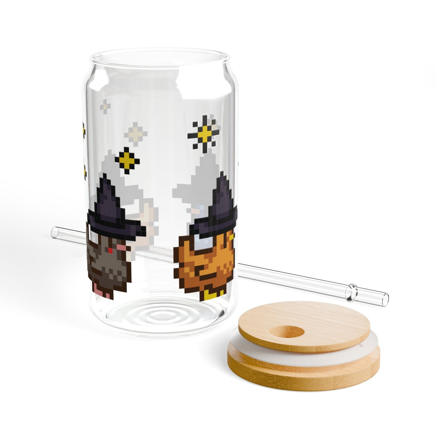 Witchy Chicken Sipper Glass | 16oz