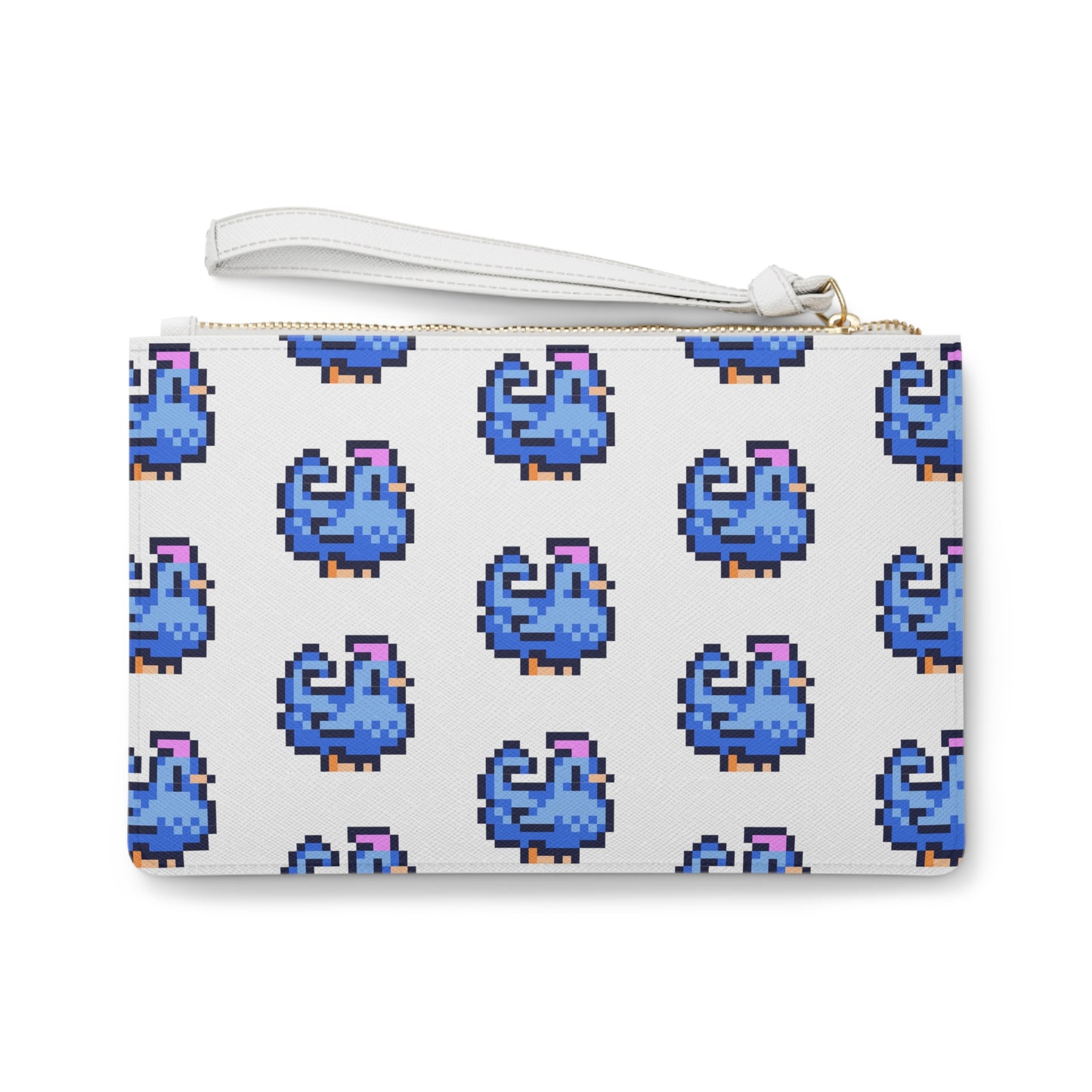 Blue Pixel Chicken Crossbody Bag | Stardew Valley Accessories | Stardew Valley Gift | Indie Games | Cozy Gaming | Gamer Girl Merch