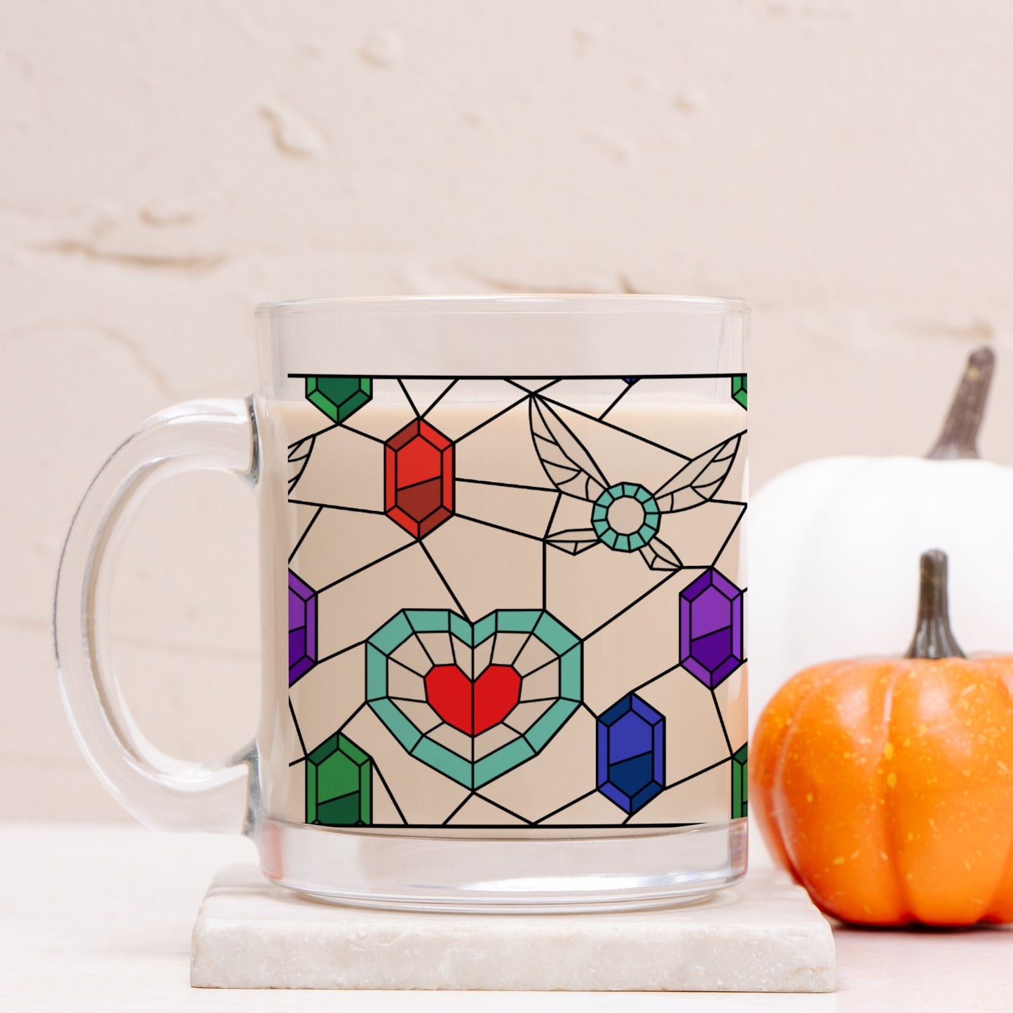 Zelda Stained Glass Mug