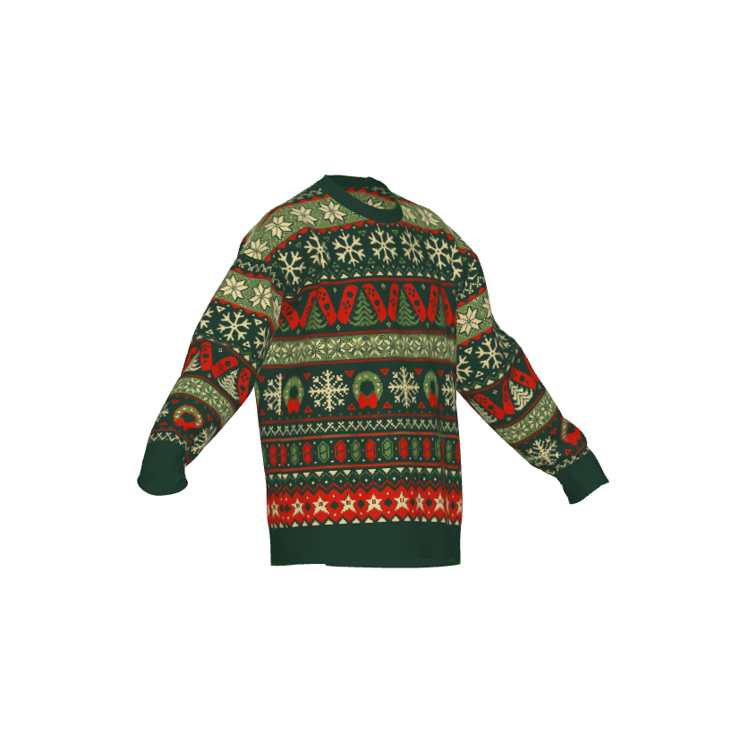Cozy Gaming Fairaisle Christmas Sweater