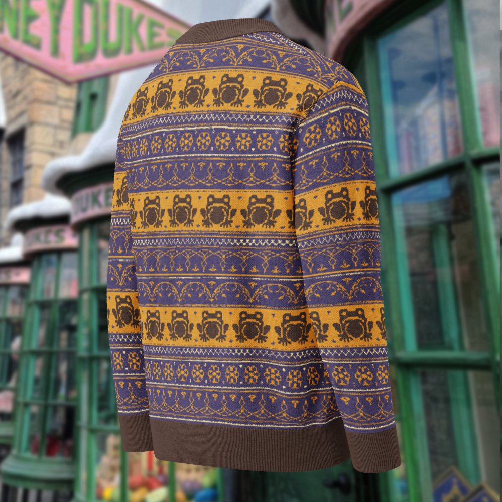 Ornate Chocolate Frog Cardigan