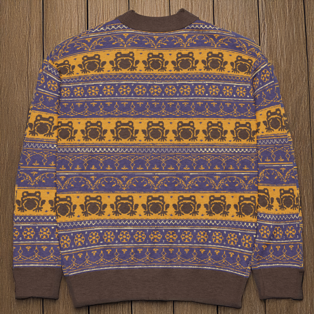 Ornate Chocolate Frog Cardigan