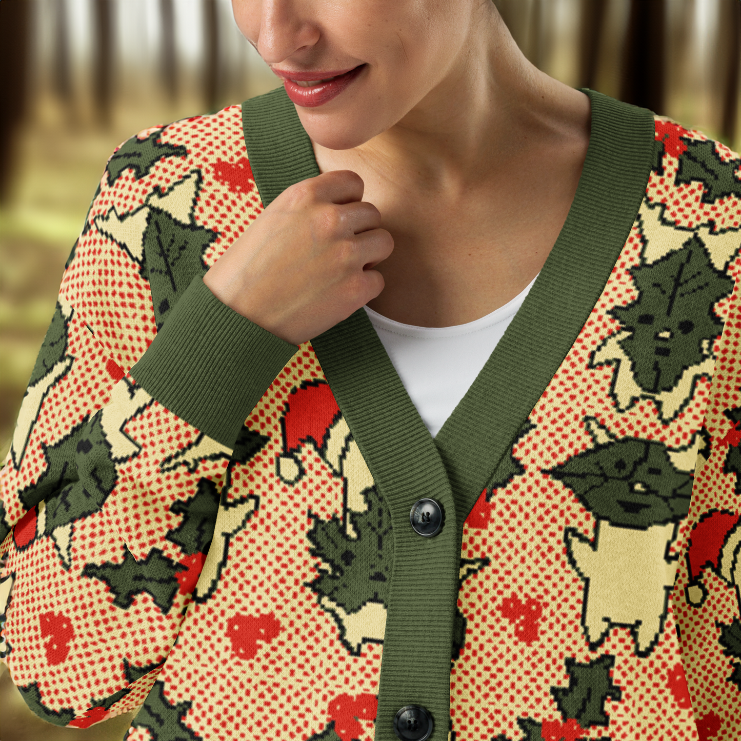 Holiday Forest Spirit Cardigan