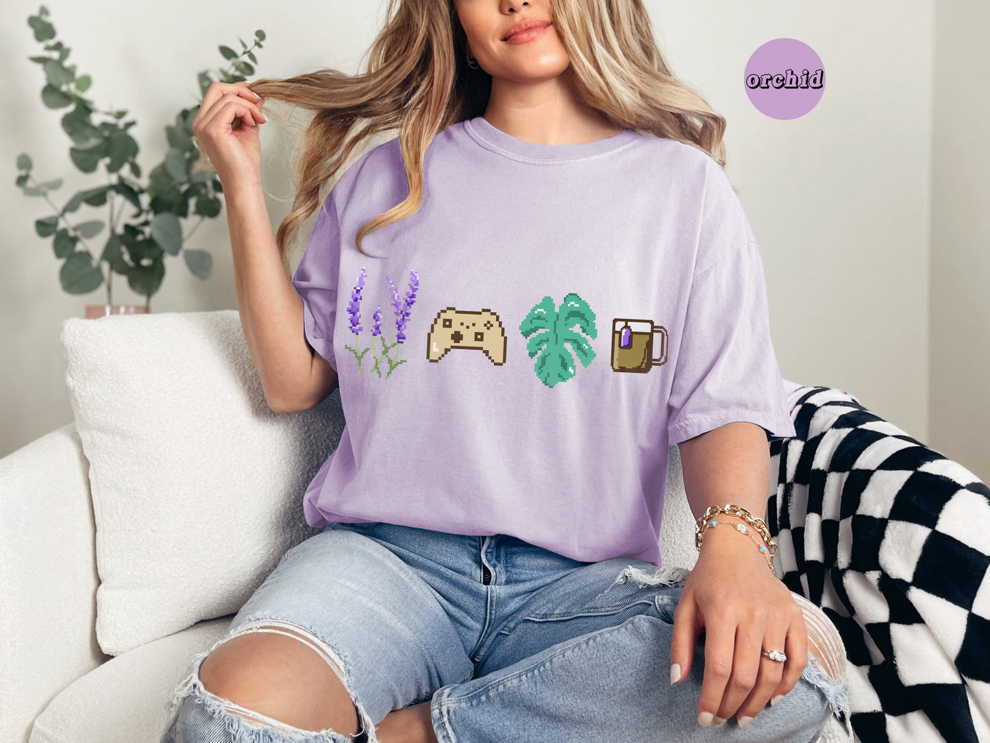 Cozy Gamer Pixel Things Tee