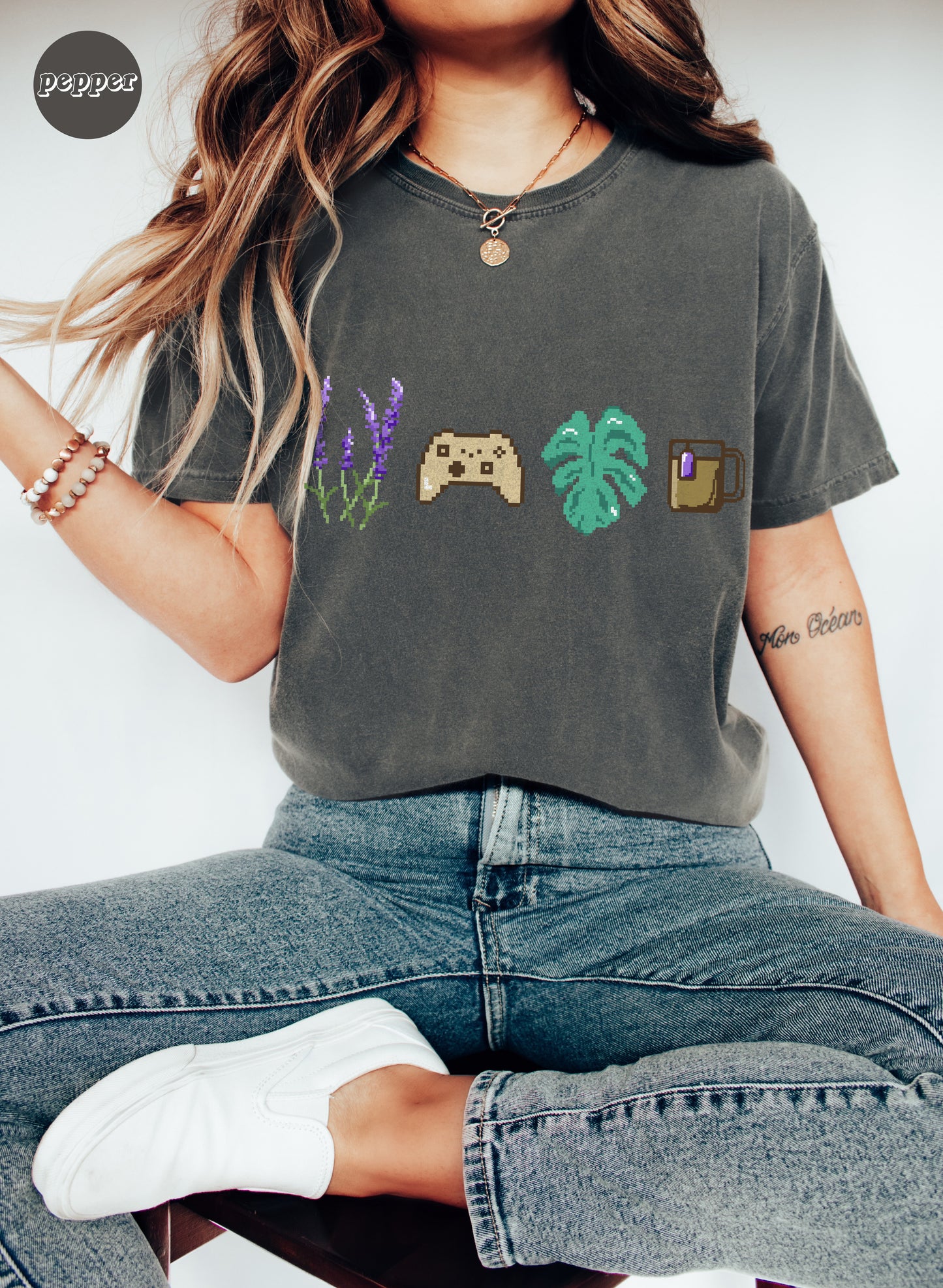 Cozy Gamer Pixel Things Tee