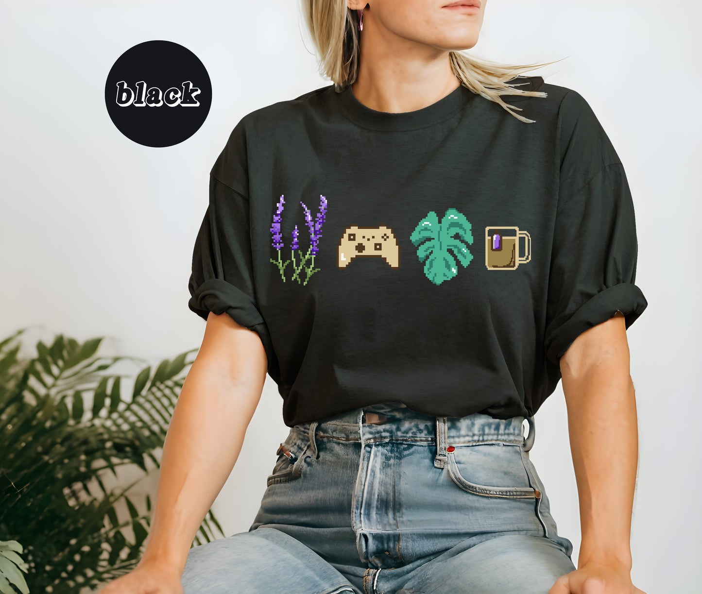 Cozy Gamer Pixel Things Tee