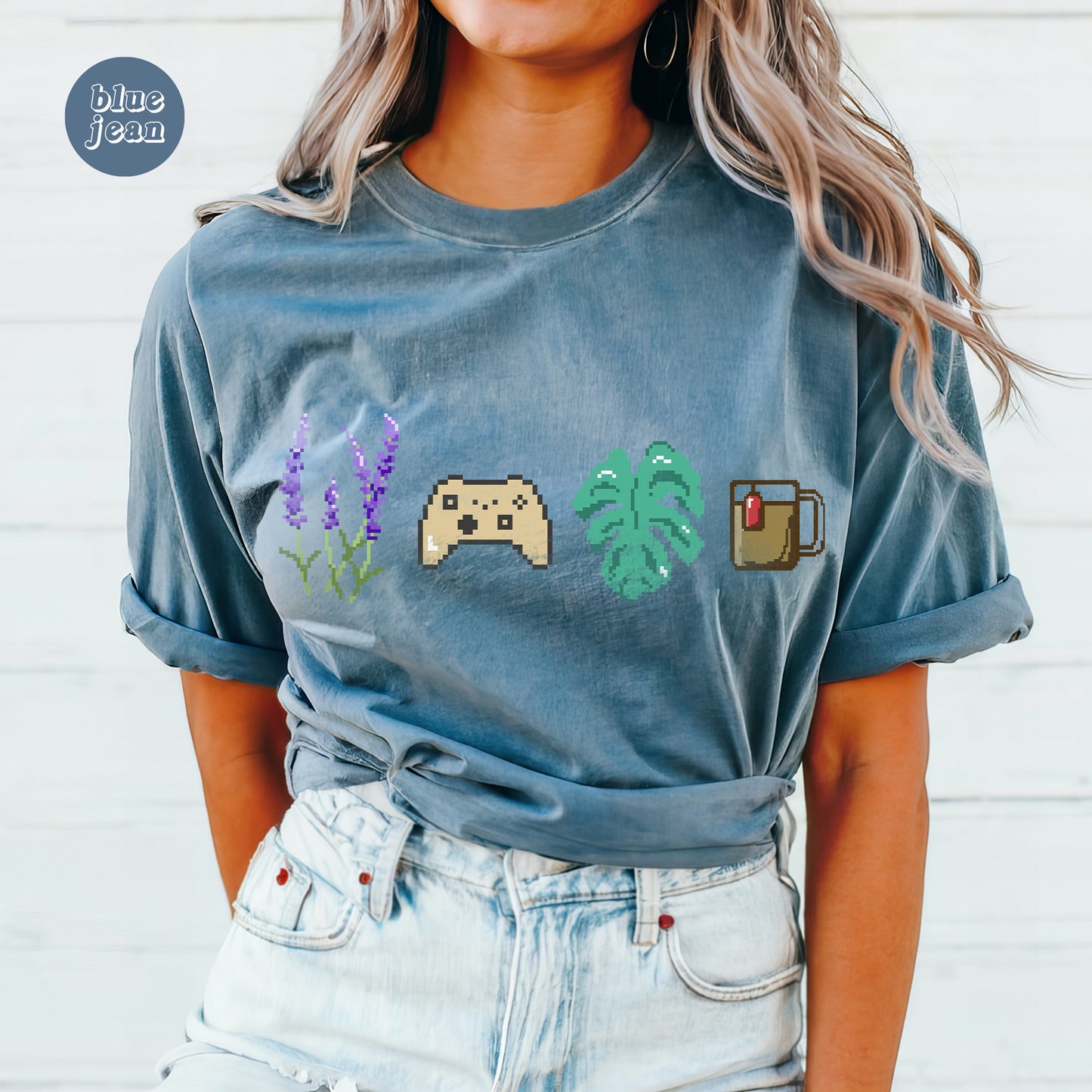 Cozy Gamer Pixel Things Tee