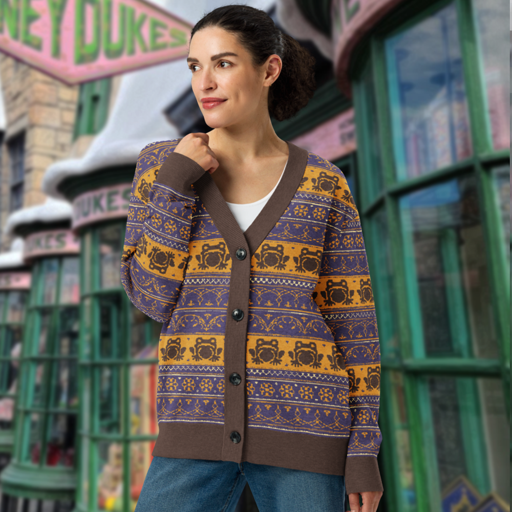 Ornate Chocolate Frog Cardigan