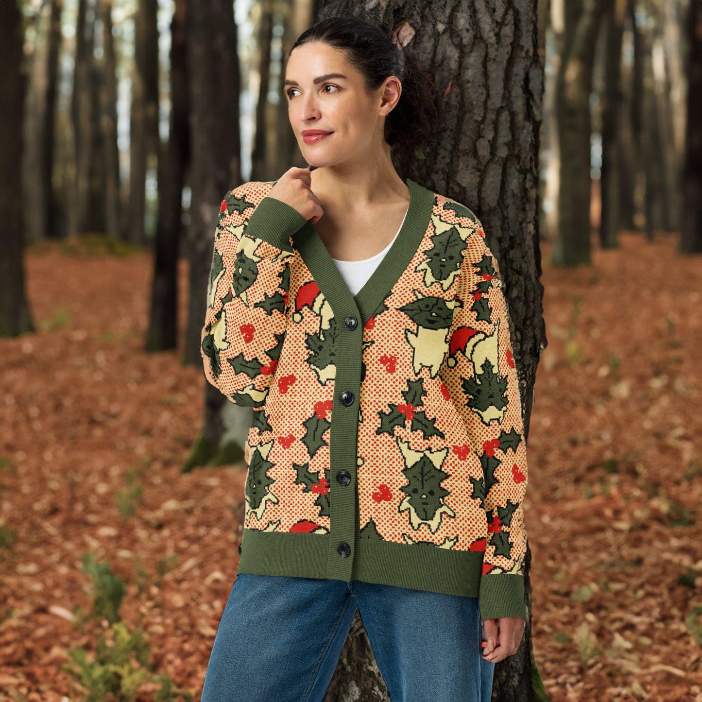 Holiday Forest Spirit Cardigan