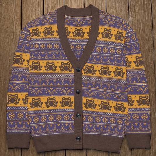 Ornate Chocolate Frog Cardigan