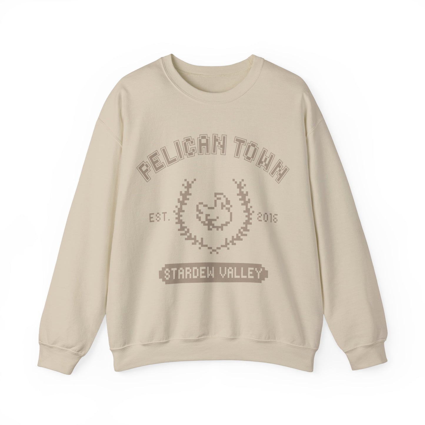 Pelican Town Pixel Crewneck Sweatshirt