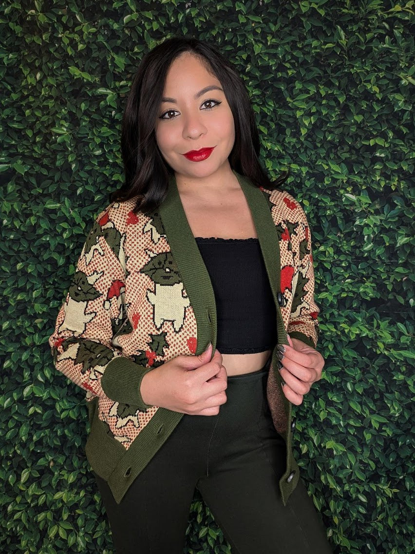 Holiday Forest Spirit Cardigan