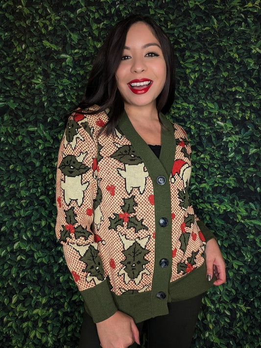 Holiday Forest Spirit Cardigan