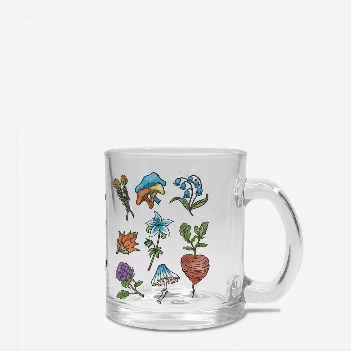 Hyrule Herbs Glass Mug