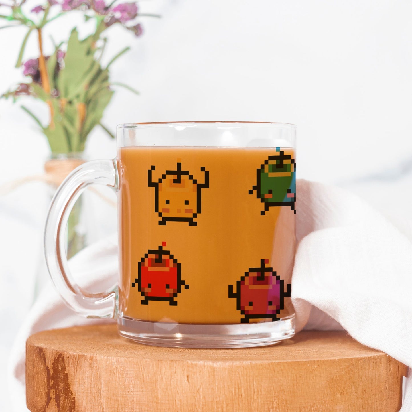 Dancing Junimo Mug Glass