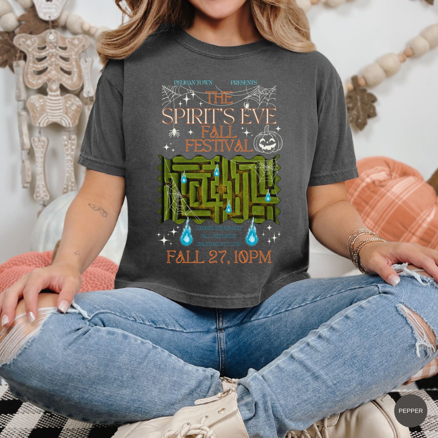 Pelican Town Presents Spirits Eve Tee