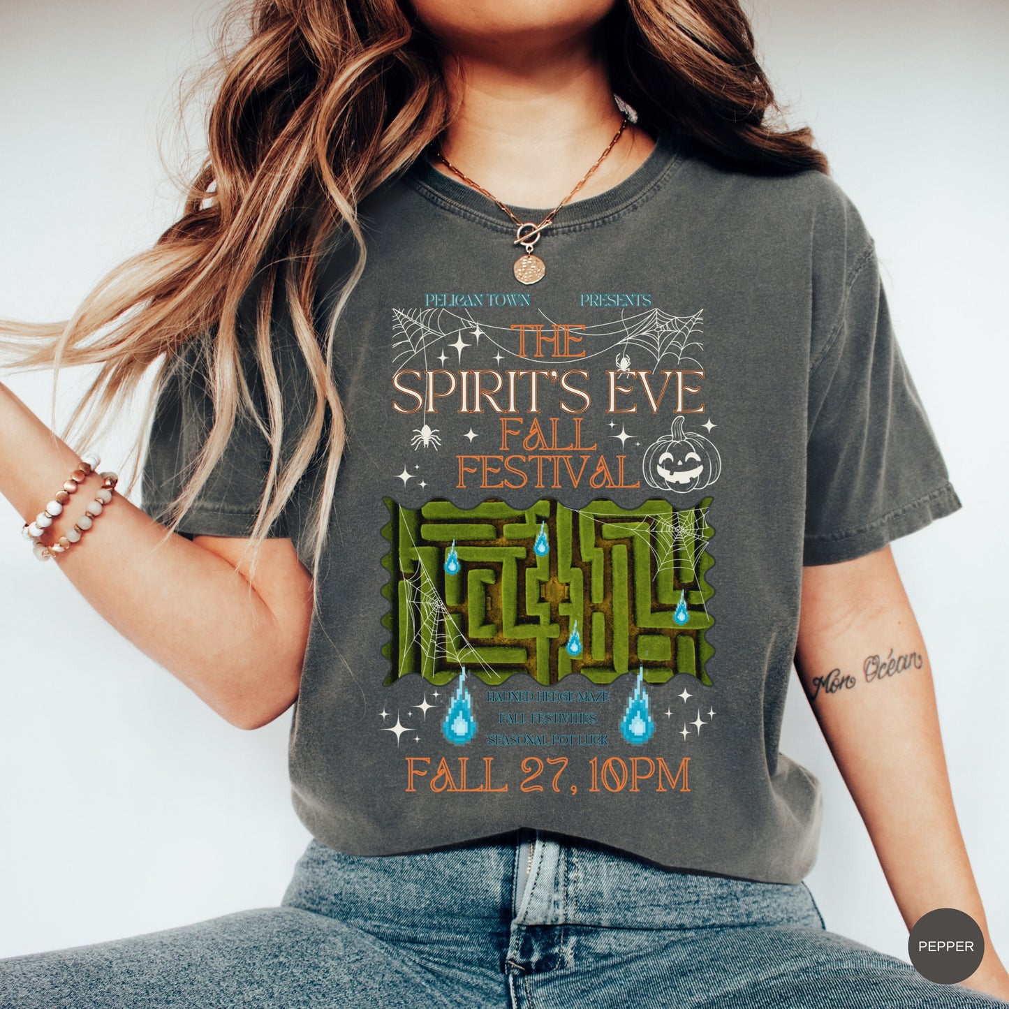 Pelican Town Presents Spirits Eve Tee