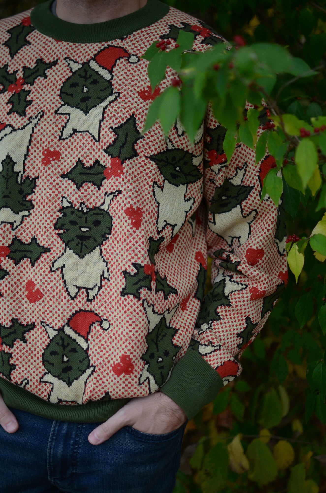 Holiday Forest Spirit Sweater