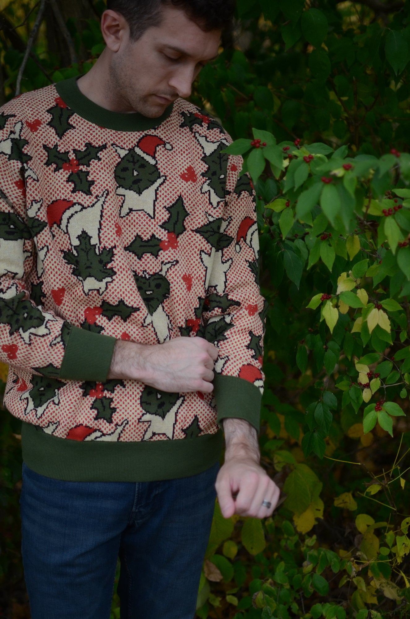 Holiday Forest Spirit Sweater