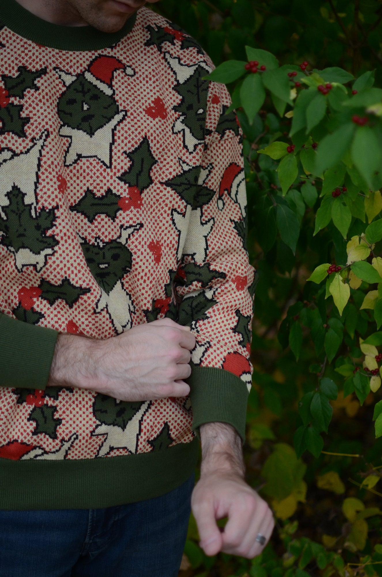 Holiday Forest Spirit Sweater