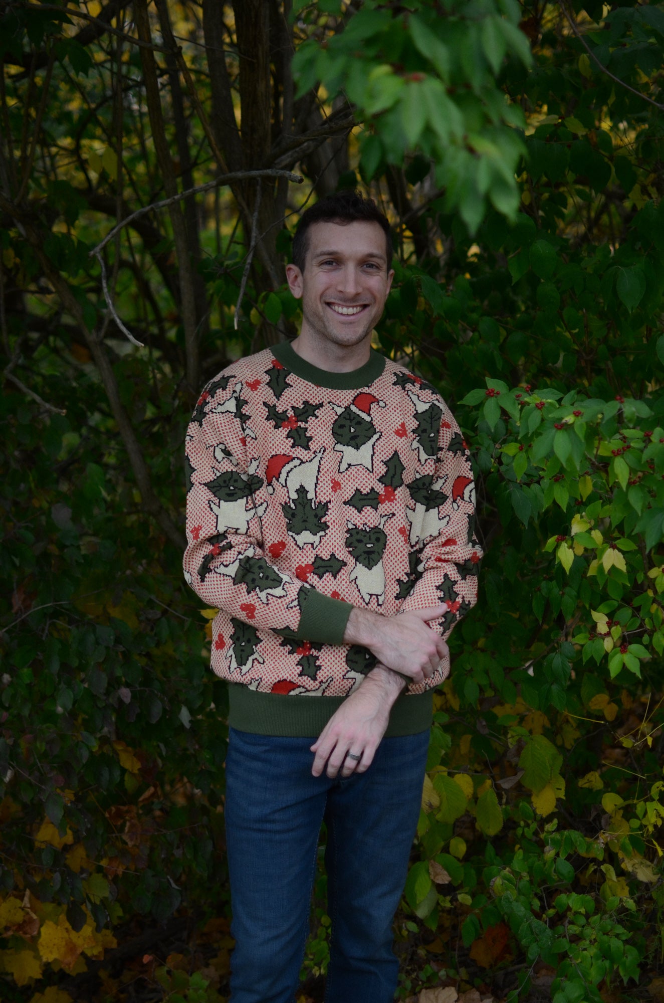 Holiday Forest Spirit Sweater