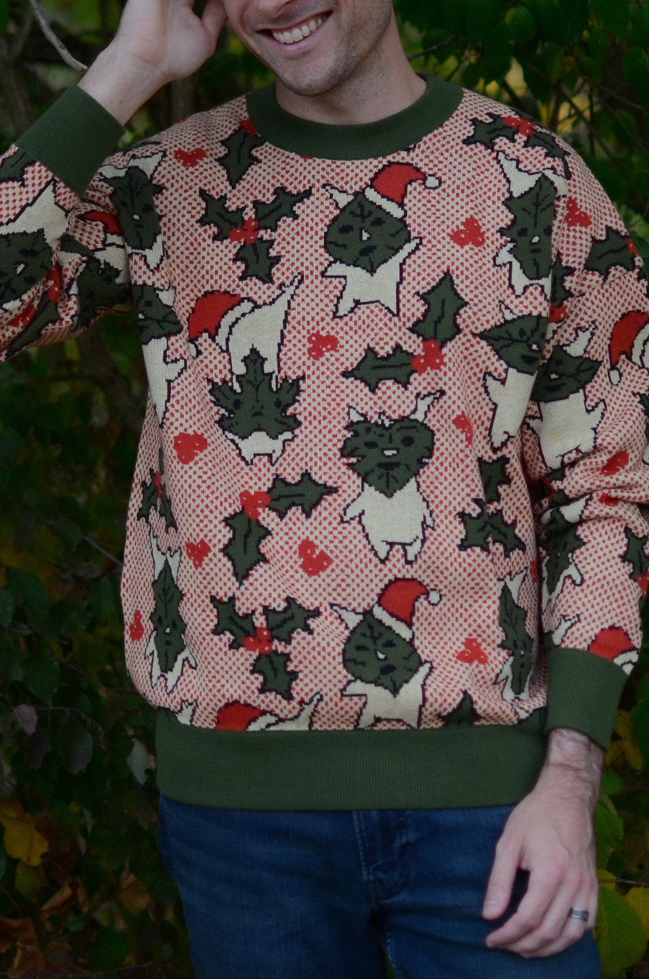 Holiday Forest Spirit Sweater