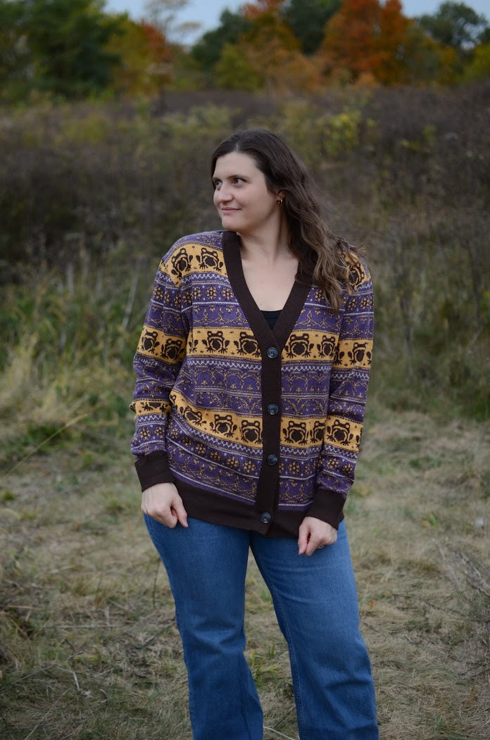 Ornate Chocolate Frog Cardigan