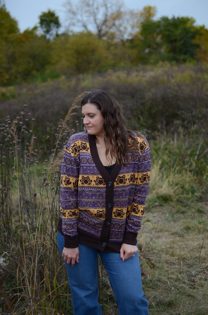 Ornate Chocolate Frog Cardigan