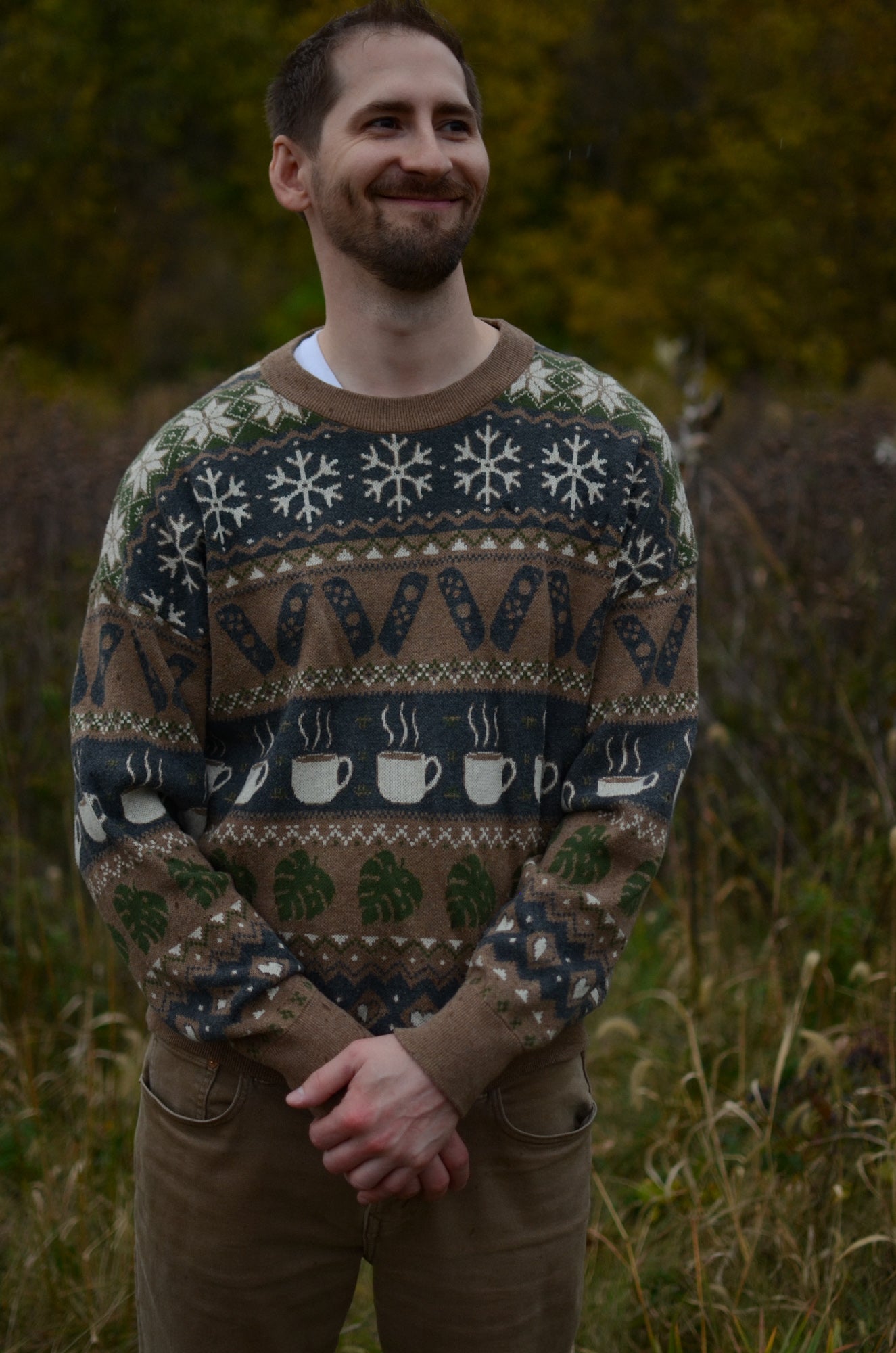 Cozy Gaming Knit Sweater